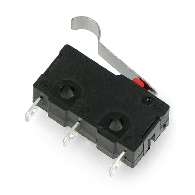 Wyłącznik czujnik krańcowy mini z dźwignią - WK621