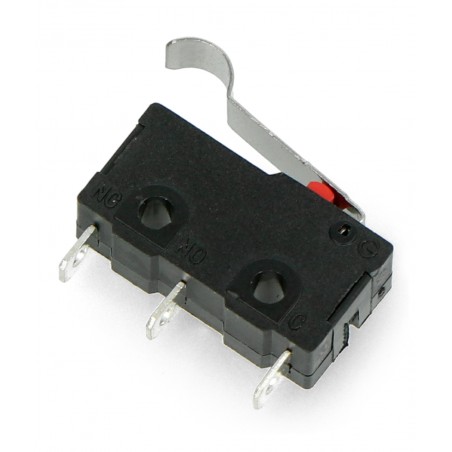 Wyłącznik czujnik krańcowy mini z dźwignią - WK621 Wyłącznik czujnik krańcowy mini z dźwignią - WK621