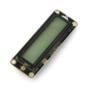 DFRobot Gravity - wyświetlacz LCD 2x16 I2C - zielony - dla Arduino