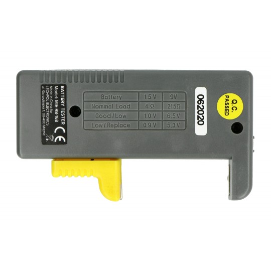 Аналоговий тестер акумуляторів Rebel RB-168