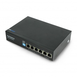 Switch PoE Hored PS606E 4 porty POE + 2 porty RJ45 Uplink