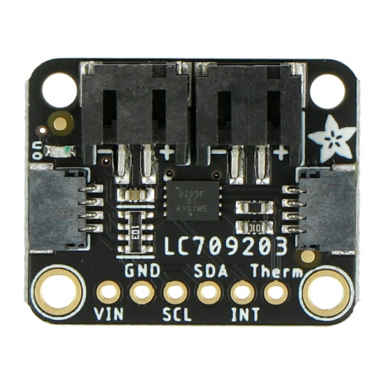 LC709203F - Індикатор рівня заряду літій-полімерного/літій-іонного акумулятора - STEMMA QT / Qwiic - Adafruit 4712