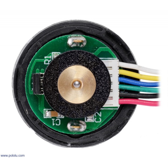 Мотор-редуктор 50:1 37Dx70L 24V 200 об/хв + енкодер CPR 64 - Pololu 4693