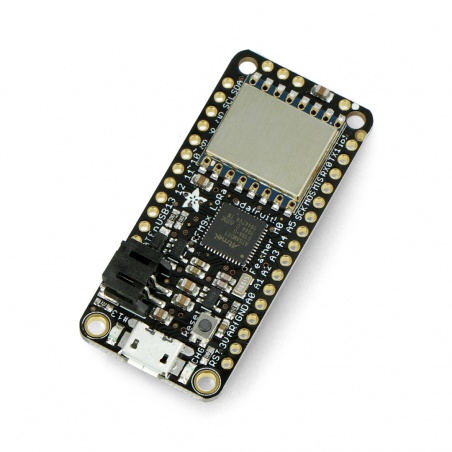 Adafruit Feather M0 + moduł radiowy 433 MHz RFM95 LoRa - zgodny z Arduino Adafruit Feather M0 + moduł radiowy 433 MHz RFM95 LoRa - zgodny z Arduino