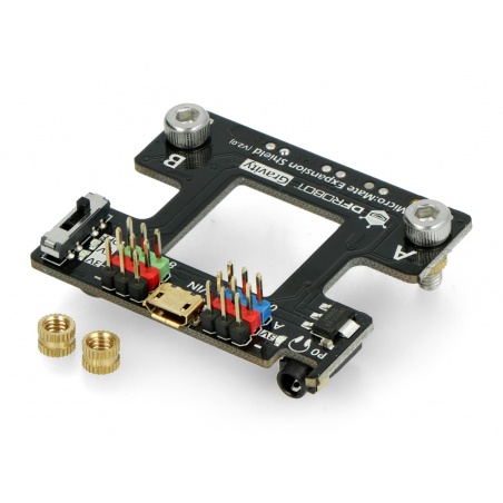 Micro:Mate - płytka rozszerzeń dla micro:bit - kompatybilna z Gravity Micro:Mate - płytka rozszerzeń dla micro:bit - kompatybilna z Gravity