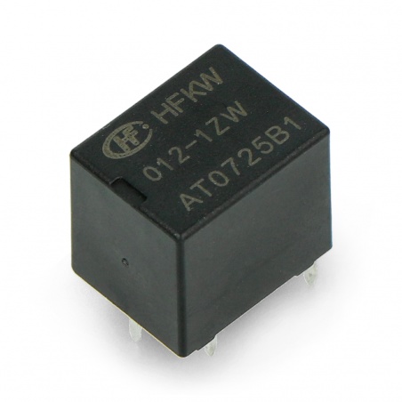 Przekaźnik HFKW-012-1ZW - cewka 12V, styki 20A/16VDC Przekaźnik HFKW-012-1ZW - cewka 12V, styki 20A/16VDC
