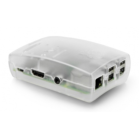 Obudowa do Raspberry Pi model 3/2/B+ - przezroczysta Obudowa do Raspberry Pi model 3/2/B+ - przezroczysta