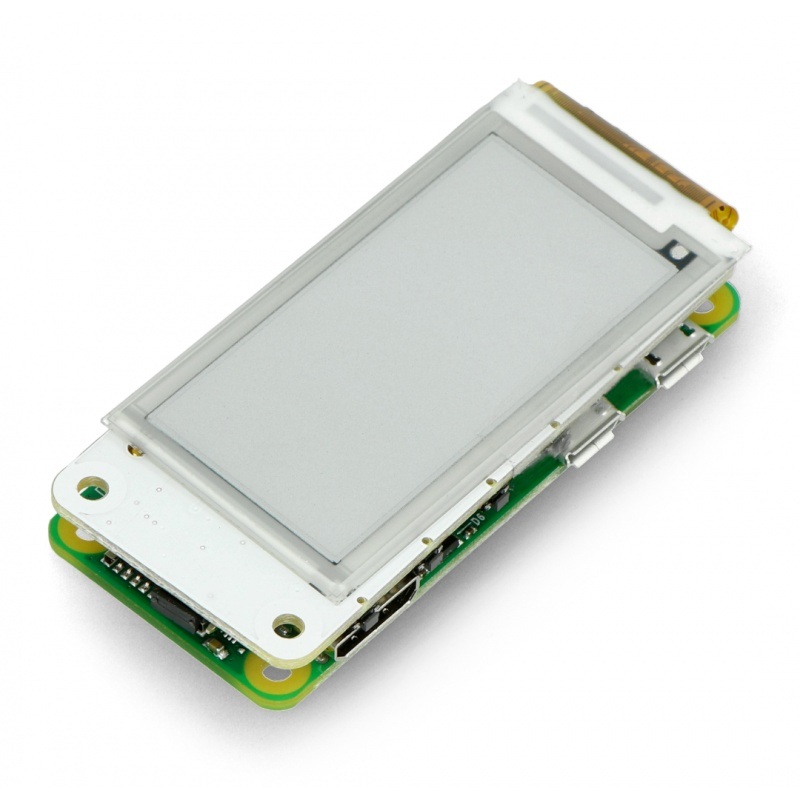 PaPiRus Zero - moduł wyświetlacza e-paper 2,0" dla Raspberry Pi Zero