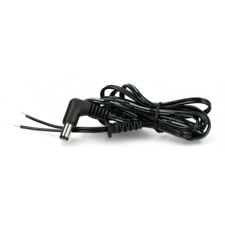 Przewód z kątowym wtykiem DC 2.1/5.5mm Przewód z kątowym wtykiem DC 2.1/5.5mm