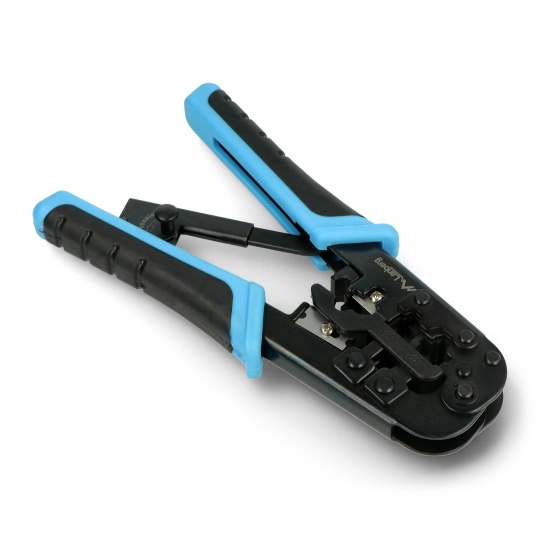Інструмент для обтискання штекерів RJ45, RJ12, RJ11 - Lanberg NT-0201