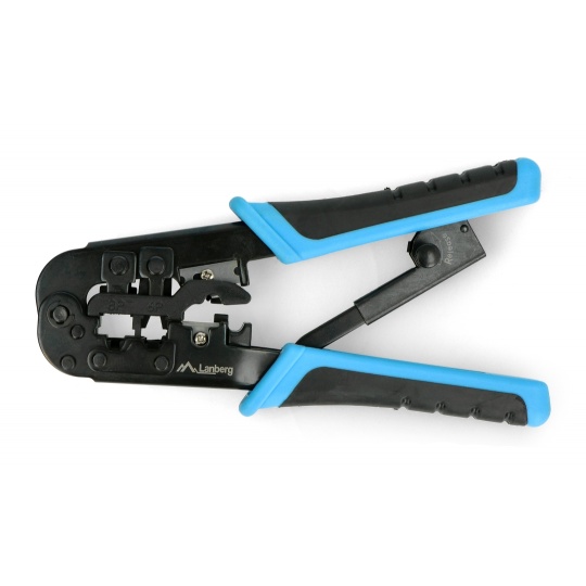 Інструмент для обтискання штекерів RJ45, RJ12, RJ11 - Lanberg NT-0201