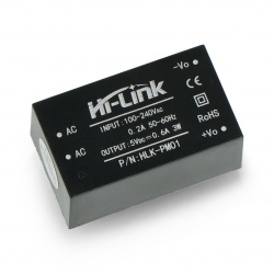 Zasilacz Hi-Link HLK-PM01 100V-240VAC / 5VDC - 0,6A