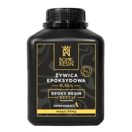 Żywica epoksydowa Royal Resin Crystal 0,5kg - odlewnicza - Żywica epoksydowa Royal Resin Crystal 0,5kg - odlewnicza -