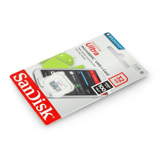 Карта пам'яті SanDisk Ultra microSD 32 ГБ 100 МБ/с UHS-I клас 10