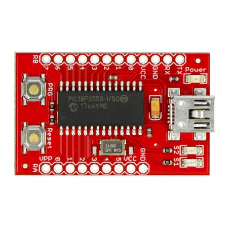 USB Bit Whacker - płytka rozwojowa z układem PIC18F2553 - SparkFun DEV-00762 USB Bit Whacker - płytka rozwojowa z układem PIC18F2553 - SparkFun DEV-00762