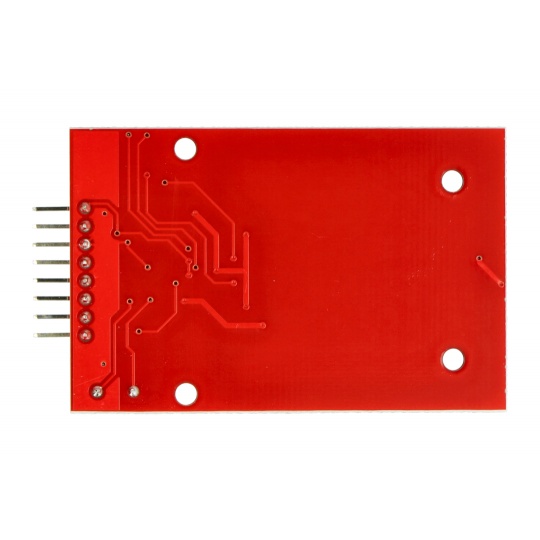 RFID-зчитувач RC522 13.56MHz SPI + картка та брелок - червоний - Iduino ME138