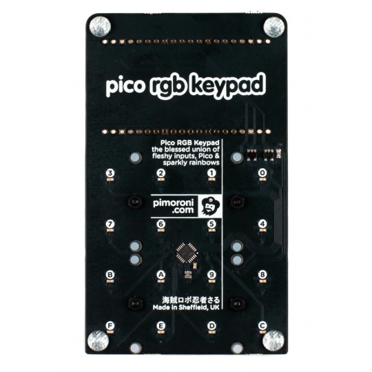 Клавіатура Pico RGB - клавіатура з підсвічуванням для Raspberry Pi Pico - PiMoroni