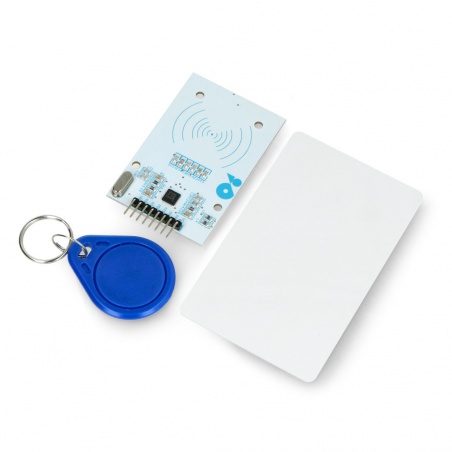 Velleman VMA405 - Moduł RFID MF RC522 MiFare 13,56MHz + karta i brelok Velleman VMA405 - Moduł RFID MF RC522 MiFare 13,56MHz + karta i brelok