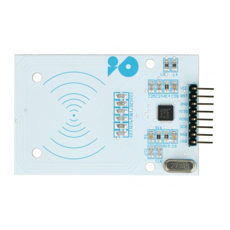 Velleman VMA405 - Moduł RFID MF RC522 MiFare 13,56MHz + karta i brelok Velleman VMA405 - Moduł RFID MF RC522 MiFare 13,56MHz + karta i brelok