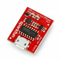 Serial Basic - konwerter USB-UART CH340G - gniazdo microUSB - Spark...