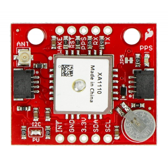 XA1110 - GPS-модуль MediaTek MT3333 10 Гц - I2C/UART - SparkFun GPS-14414