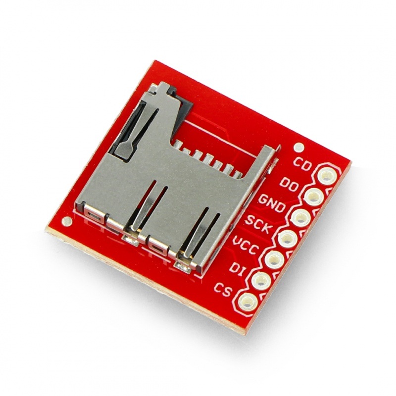 Moduł czytnika kart microSD - SparkFun BOB-00544