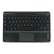 Klawiatura bezprzewodowa Bluetooth 3.0 z Touchpad - czarna - 10 cali