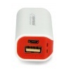 Mobilna bateria PowerBank Esperanza Joule EMP103WR 2200mAh - biało-czerwona - zdjęcie 3