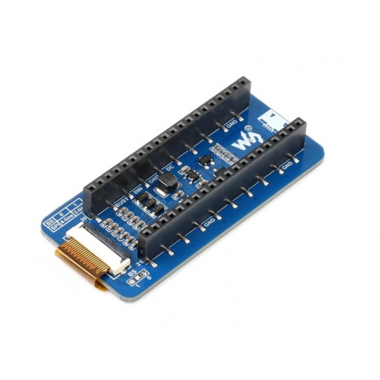 Електронний папір, дисплей E-Ink - 2.13 дюйма, 250x122 пікселів - SPI - чорно-білий - для Raspberry Pi Pico - Waveshare 19406