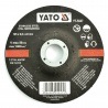Tarcza do szlifowania stali nierdzewnej Yato YT-5947 - wypukła - 125x6,8mm - zdjęcie 1