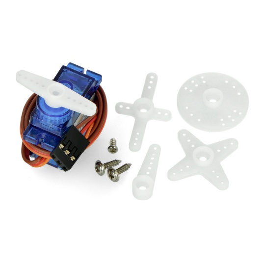 Сервопривід Feetech FT90R - мікро - безперервна робота на 360 градусів