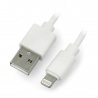 Przewód USB A - Lightning do iPhone / iPad / iPod - Blow - biały 1,5m - zdjęcie 1