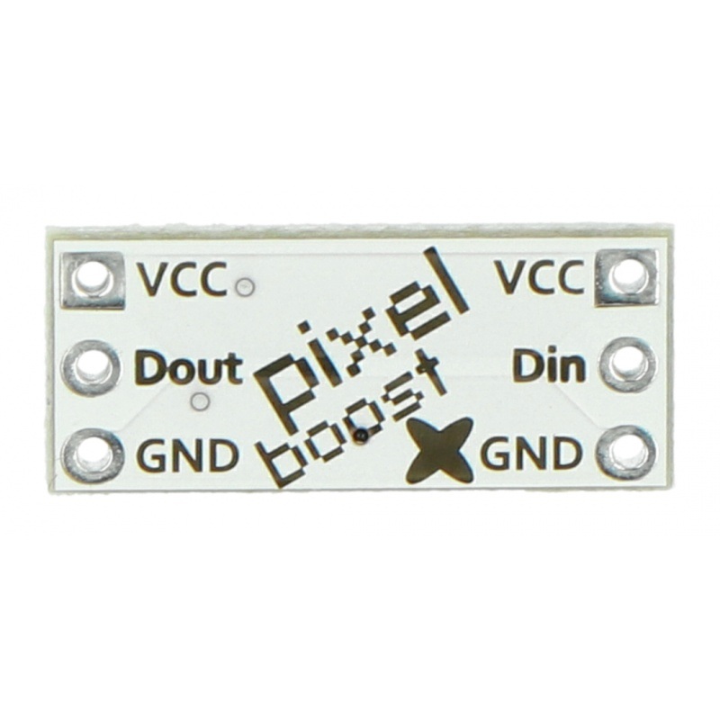 Moduł Pixel Boost - bufor napięcia 3,3V/5V dla diod WS2812B