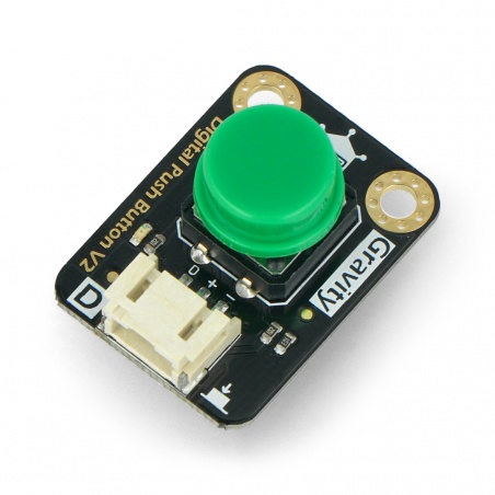 DFRobot Gravity - cyfrowy przycisk Tact Switch - zielony DFRobot Gravity - cyfrowy przycisk Tact Switch - zielony