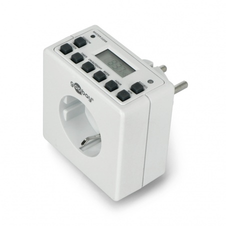 Programator czasowy cyfrowy 230V 3600W - Goobay Programator czasowy cyfrowy 230V 3600W - Goobay