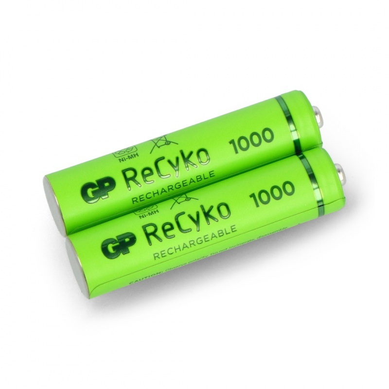 Akumulator GP ReCyko+ 1000 R3 AAA Ni-MH- 950mAh - 2 szt.