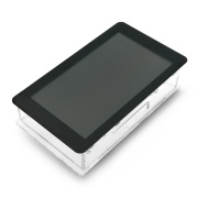Obudowa do Raspberry Pi i dedykowanego ekranu dotykowego 7'' - przezroczysta