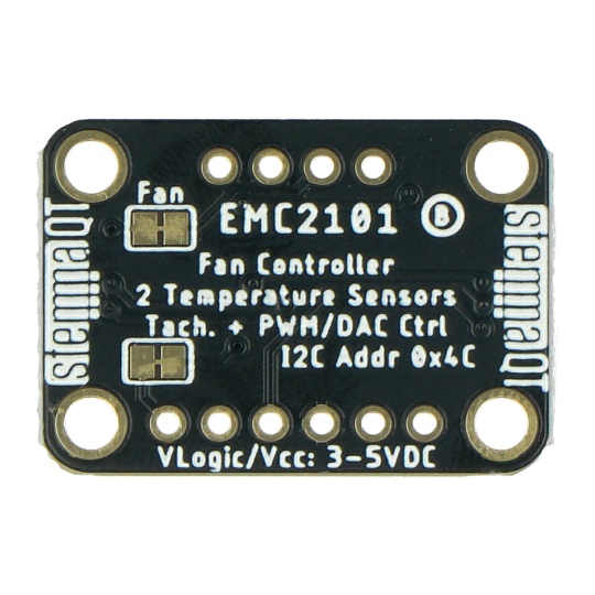 EMC2101 — I2C контроллер вентилятора и температуры — STEMMA QT / Qwiic — Adafruit 4808