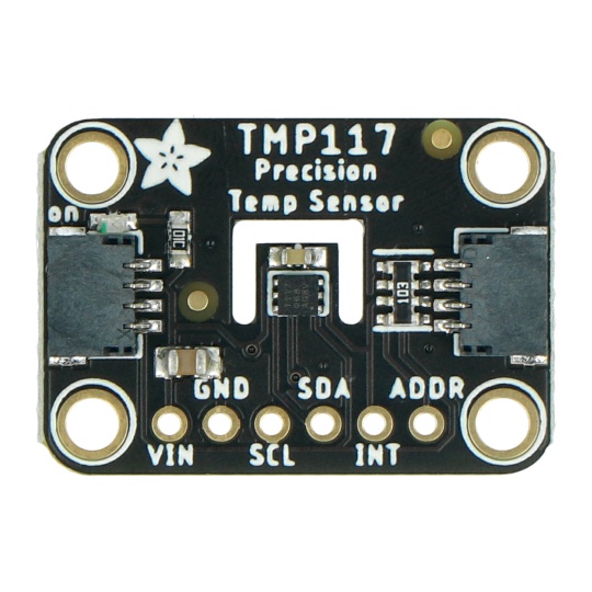 TMP117 — датчик температуры I2C — высокая точность — STEMMA QT / Qwiic — Adafruit 4821