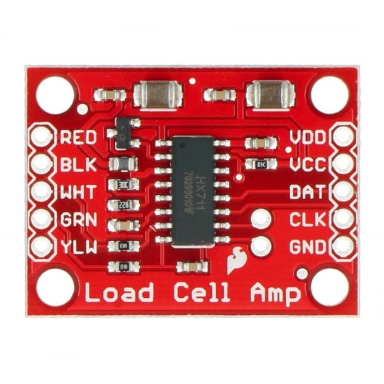 HX711- Підсилювач тензодатчика - SparkFun SEN-13879
