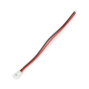 Wtyk Molex 51005 2-pinowy, raster 2,54mm z przewodem