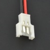 Gniazdo Molex 51005 2-pinowe, raster 2,54mm z przewodem - zdjęcie 2