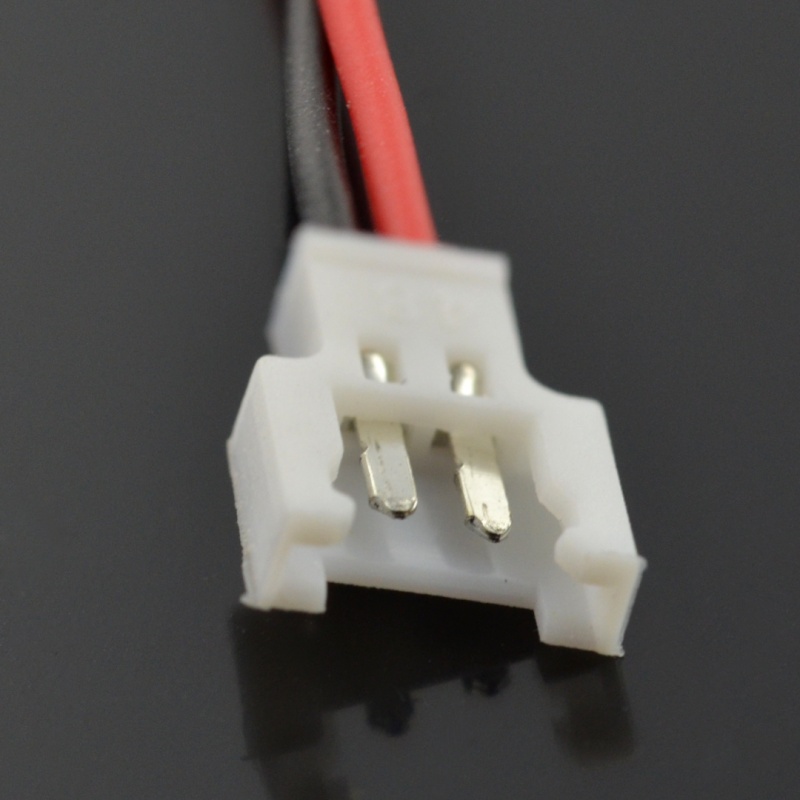 Gniazdo Molex 51005 2-pinowe, raster 2,54mm z przewodem