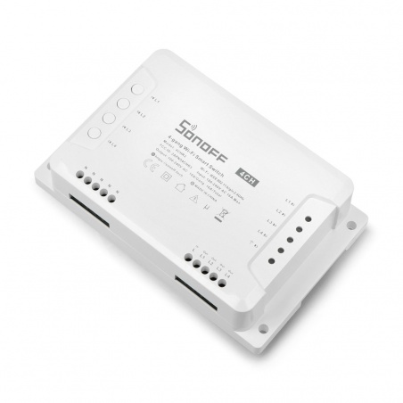 Sonoff 4CH Rev2 WiFi - 4-kanałowy przełącznik Sonoff 4CH Rev2 WiFi - 4-kanałowy przełącznik