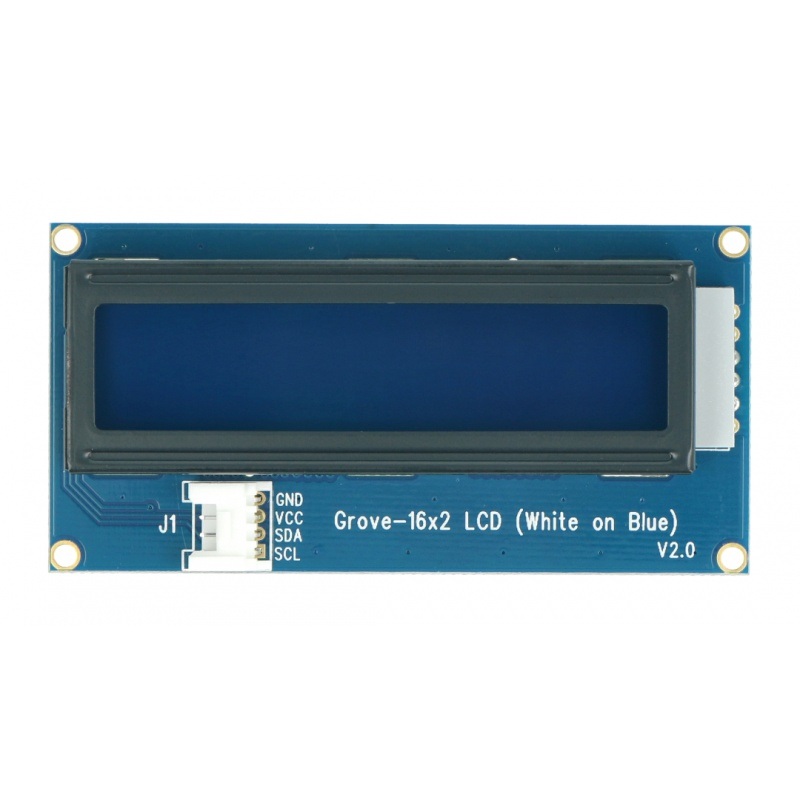 Grove - wyświetlacz LCD 2x16 I2C biało-niebieski z podświetleniem