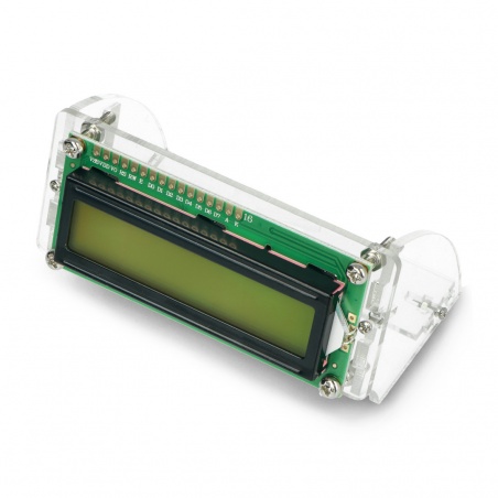 Podstawka na wyświetlacz LCD 2x16 znaków Podstawka na wyświetlacz LCD 2x16 znaków