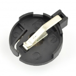 Podstawka na baterię typu CR2032 3V z blokadą v2