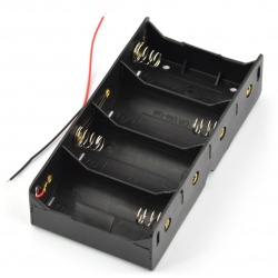 Koszyk na 4 baterie typu D (R20)