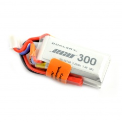 Pakiet Li-Pol Dualsky 300mAh 30C 2S 7.4V