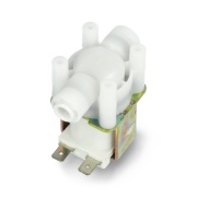 Zawór elektromagnetyczny 12V - 0.02-0.8MPa z szybkozłączem
